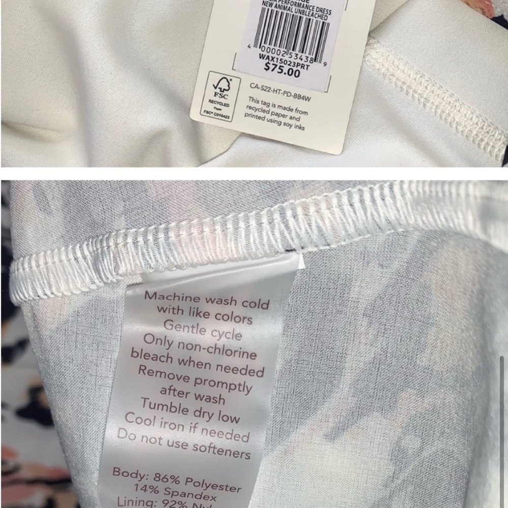 CALIA Performance Dress Animal Print Wiking Odor Control Undershorts Large NWT - Picture 9 of 11